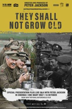 دانلود فیلم They Shall Not Grow Old 2018